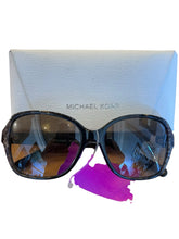 Load image into Gallery viewer, Michael Kors Brown Side Logo Sunglasses NEW
