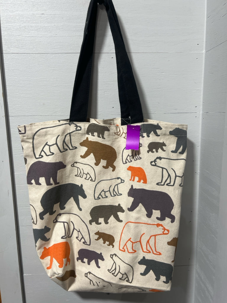 Bear tote bag