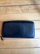 Load image into Gallery viewer, UGG Black Leather Zip Around Wallet Soft
