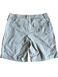 Lululemon Khaki Grey Trim Shorts Size 40 Mens