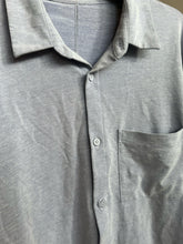 Load image into Gallery viewer, Lululemon Live in Practice Button-Up Shirt  Blue Long Sleeve M
