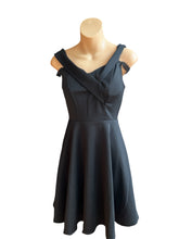 Load image into Gallery viewer, Tigerliliy black sweetheart neckline tight off the shoulder dress-XS-NWT
