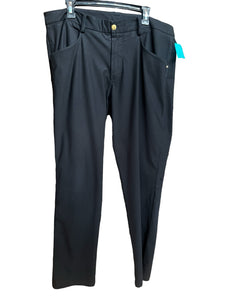 Mens Lululemon black golf pants- 38