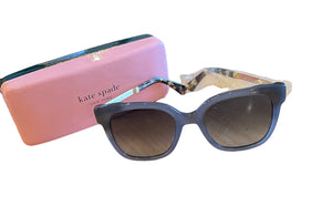 Kate Spade Caelyn Grey Sunglasses w/ Case NEW