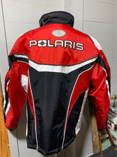 Load image into Gallery viewer, Polaris Red White Black Snowmobile Jacket - XL
