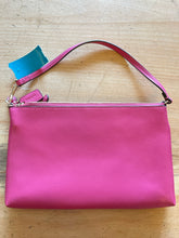 Load image into Gallery viewer, Coach hot pink wristlet with pop up floral pouch
