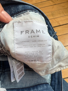 Frame Denim Le High Straight medium wash jeans-25