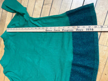 Load image into Gallery viewer, Anthropologie Angel of the North Green Colorblock Long Sleeve Sweater NWT
