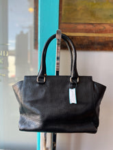 Load image into Gallery viewer, Coach Black Legacy Textured Candace Carryall
