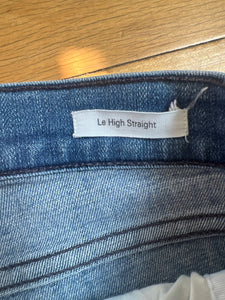 Frame Denim Le High Straight medium wash jeans-25