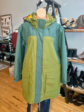 Load image into Gallery viewer, Lands End Squall Green Winter Parka Jacket 2X 20W-22W
