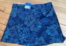 Load image into Gallery viewer, Rip Skirt Maui Moonlight Blue Navy Hawaii Wrap skirt M NWT
