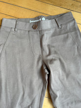 Load image into Gallery viewer, Betabrand Khaki Tan Pull on Yoga Dress Pants Bootcut XS Petite EUC
