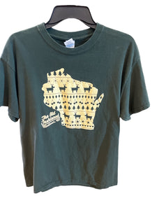 The Old Fashioned Madison Green State T Shirt L