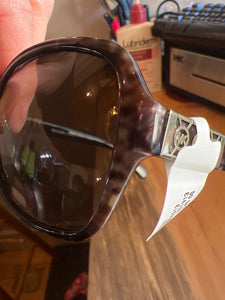 Michael Kors Brown Side Logo Sunglasses NEW