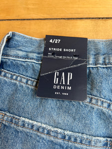 Gap med wash stride jean shorts-4/27-NWT